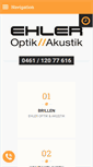 Mobile Screenshot of die-optiker-sind.net